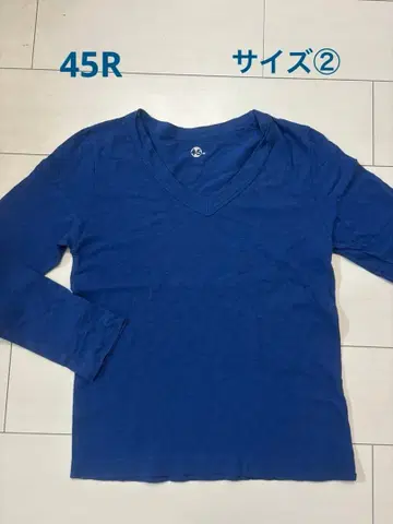 45R 스탠다드 티셔츠 45별T 로얄 블루