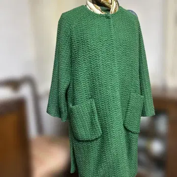 코트 여성용 그린