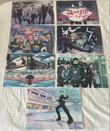 유리!!! on ICE MAPPA 오리지널 클리어 파일 세트 미개봉