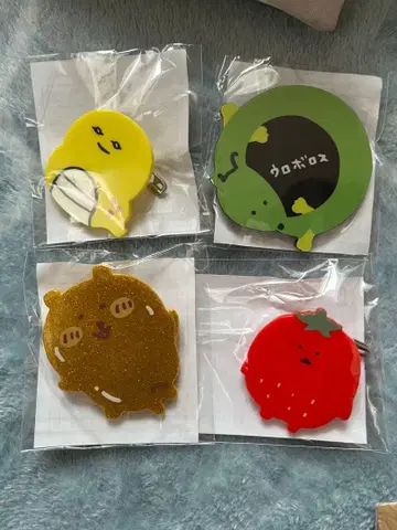 나가노 캐릭터즈 나가노 마켓 해피 백 2025 아크릴 배지