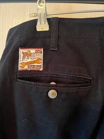 Schott Perfecto 샷 데님 블랙