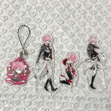 디어 보컬리스트 레오드 미니 아크릴 스탠드 아크릴 스트랩