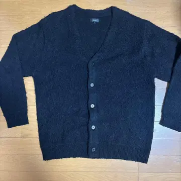 BEAMS 블랙 가디건 M