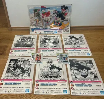 미개봉 새상품 드래곤볼 40주년 제일복권 FGH 세트