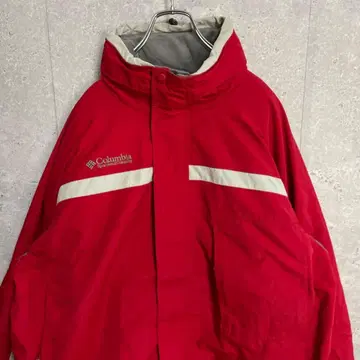 컬럼비아 나일론 자켓 마운틴 후드티 자수 로고 구제 의류 XL