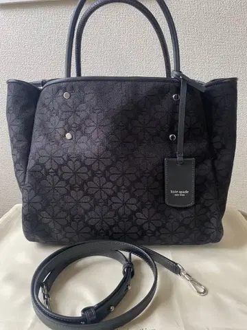 케이트 스페이드 스페이드 플라워 자카드 미디엄 에브리싱 토트