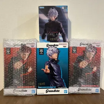 Grandista 고죠 사토루 이타도리 유우지 피규어 4개 세트