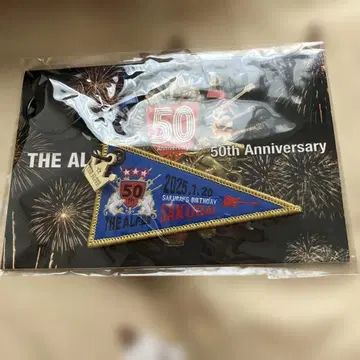 THE ALFEE 50th Anniversary 페넌트 키링