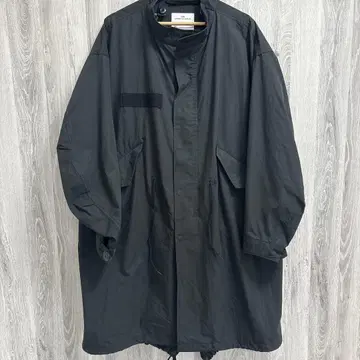 빅 실루엣 M-65 라이너 세트 모즈 코트 블랙