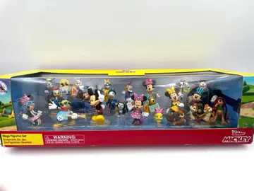 레어 디즈니 메가 피규어 세트 제조 중지품 미키마우스와 친구들