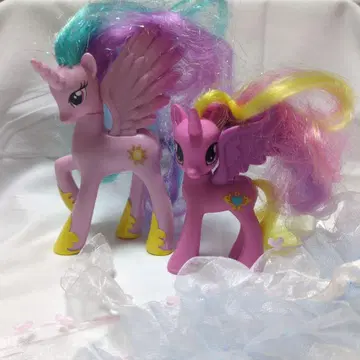 마이 리틀 포니 피규어 유니콘 페가수스 2011 레어 2세트