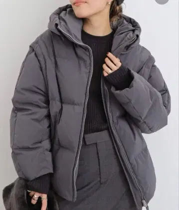 새상품 L'Appartement 어퍼 하이츠 DOWN JACKET