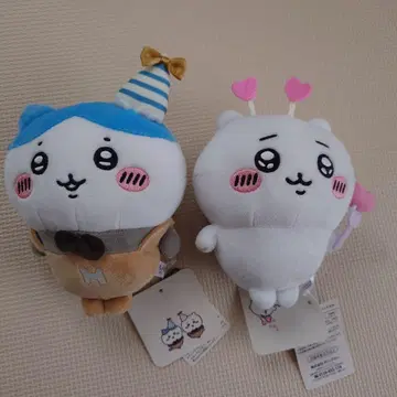 치이카와 봉제 인형 세트 하치와레 치이카와