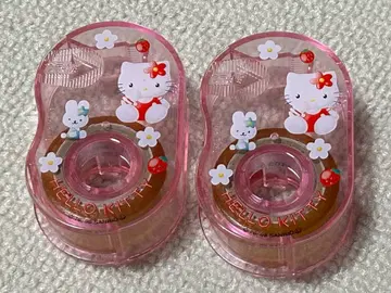헬로키티 미우 이치고 테이프 커터 2개 세트 1998 산리오