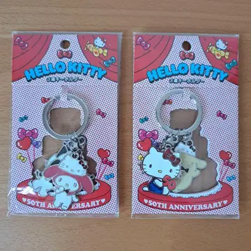 50주년 HELLO KITTY 3단 키링