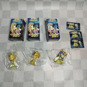 세인트 세이야 [ 초 애니메이션 히어로즈 미니 빅 헤드 피규어 ] 3개