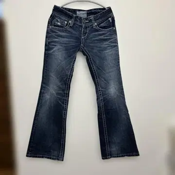 Lalita 부츠컷 데님 다크 블루