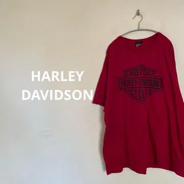 HARLEY DAVIDSON T셔츠 레드
