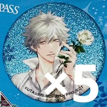 우타프리 탭나이 아니파스 캔뱃지 5점 란마루