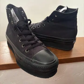 컨버스 x 미니 컨버스 올스타 통굽 24 올 블랙