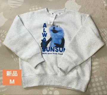 GU 콜라보 헤비 웨이트 맨투맨 풀오버 M 퍼펫스