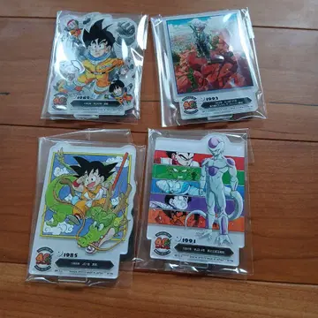 제일복권 드래곤볼 40주년 F상 ACLLECT 4종 세트