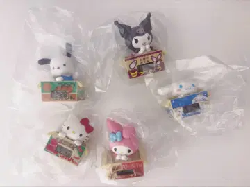 산리오 캐릭터즈 종이상자 워치 5세트