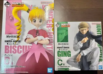HUNTER x HUNTER 제일복권 C상 진 피규어 D상 비스케 피규어