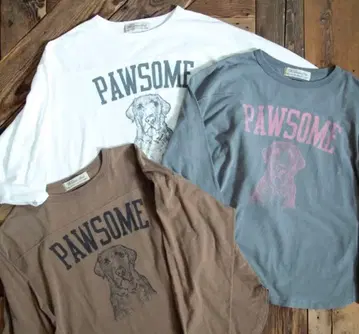 허그아워 레미레리프 풋볼 긴팔 T셔츠 그레이 미사용