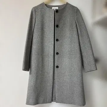 BEAUTY&YOUTH 그레이 롱 코트 M