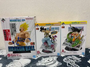 제일복권 드래곤볼 40주년 피규어 A상 B상 라스트원상 세트
