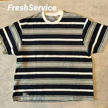 FreshService MULTI BORDER S/S TEE