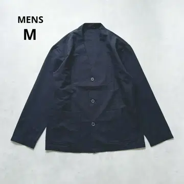 무인양품 바람이 통하는 스트레치 사커 가디건 네이비 남성용 M