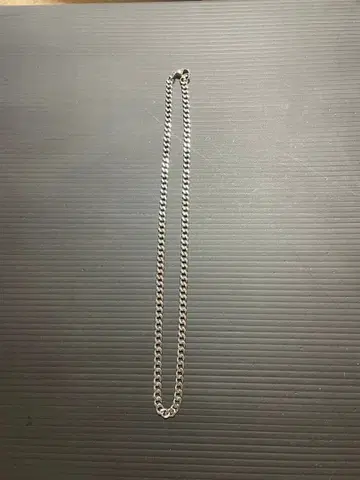 실버 체인 목걸이 stainless steel