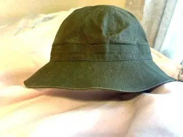 히노모토 캔버스 식스 패널 사파리 햇 면 100% M 사이즈 카키