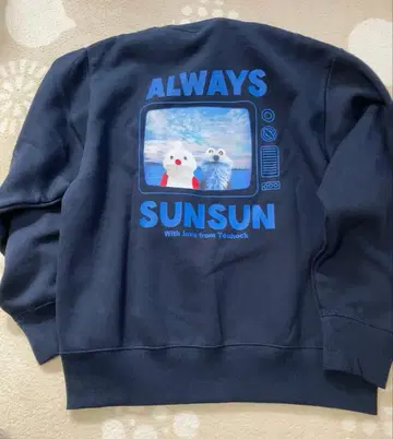 GU 퍼펫 스 헤비웨이트 맨투맨 풀오버 새상품 M