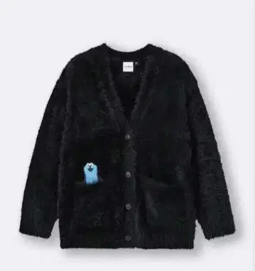 택 포함 새상품 GU 퍼펫 스 콜라보 가디건