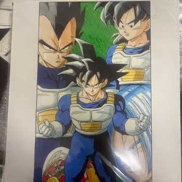 드래곤볼 제일복권 H상 클리어 포스터