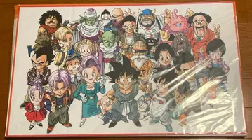 드래곤볼 40주년 제일복권 펼쳐보기 비주얼 보드