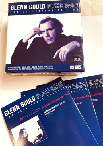 글렌 굴드 PLAYS BACH 2장 결품 있음