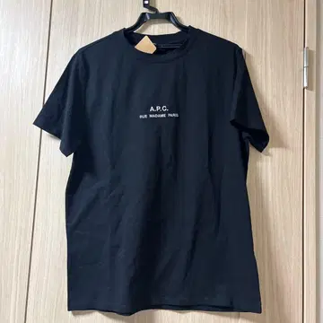 [ 미사용 새상품 ] A.P.C. 블랙 T셔츠 M