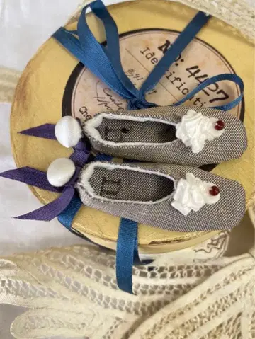 오비츠 24용 커스텀 브라이스 실크 신발