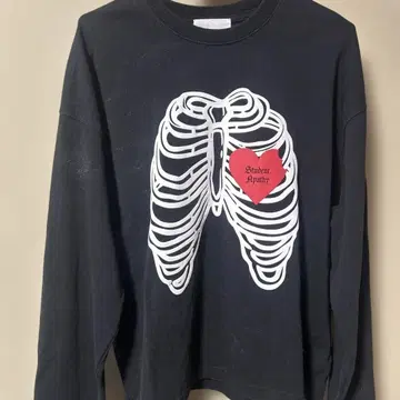 Student.Apathy 골격 디자인 맨투맨