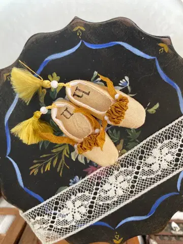 오비츠24용 커스텀 브라이스 실크 신발