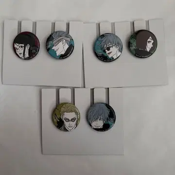 주술회전 제일복권 L상 캔뱃지 고죠