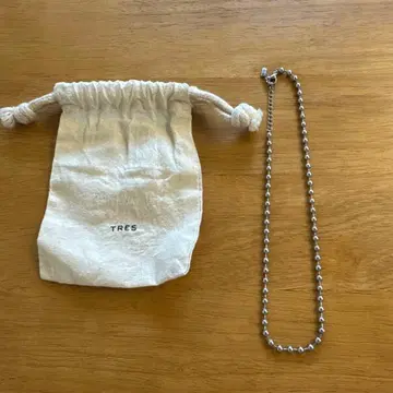 TRES 써지컬 스테인리스 목걸이 실버