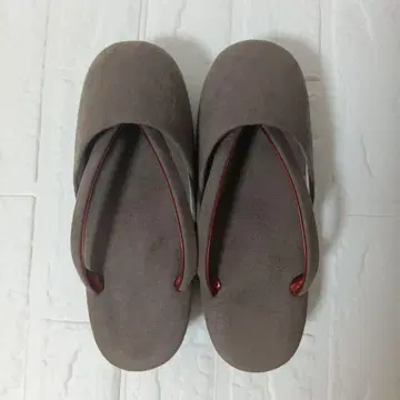 방한 조리 브라운 베이지 스웨이드 비 조리 겨울용 방한 조리