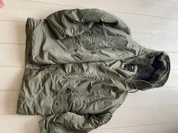 ALPHA INDUSTRIES 후드 부착 밀리터리 자켓