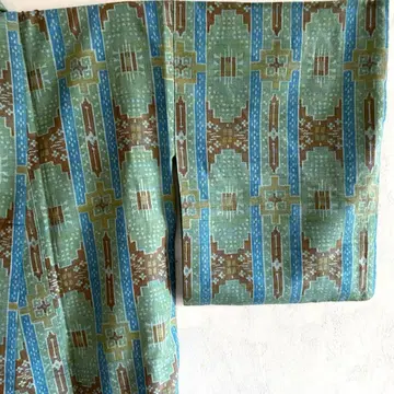 명주 두겹옷 부드러운