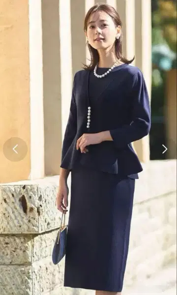 RUIRUE 페플럼 원피스 수트 L 사이즈